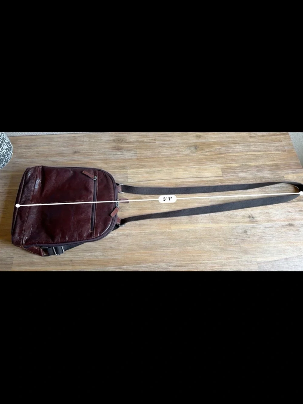 Jack Georges Voyager Convertible Small Backpack Brown Buffalo Leather Zip Close